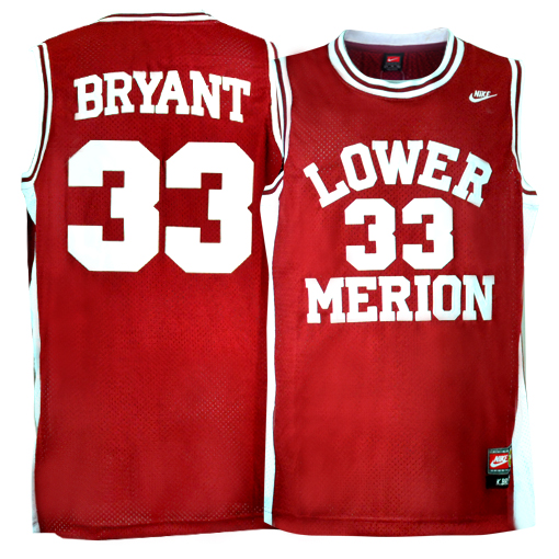 Kobe Bryant, Lower Merion [rouge] - Cliquez sur l'image pour la fermer